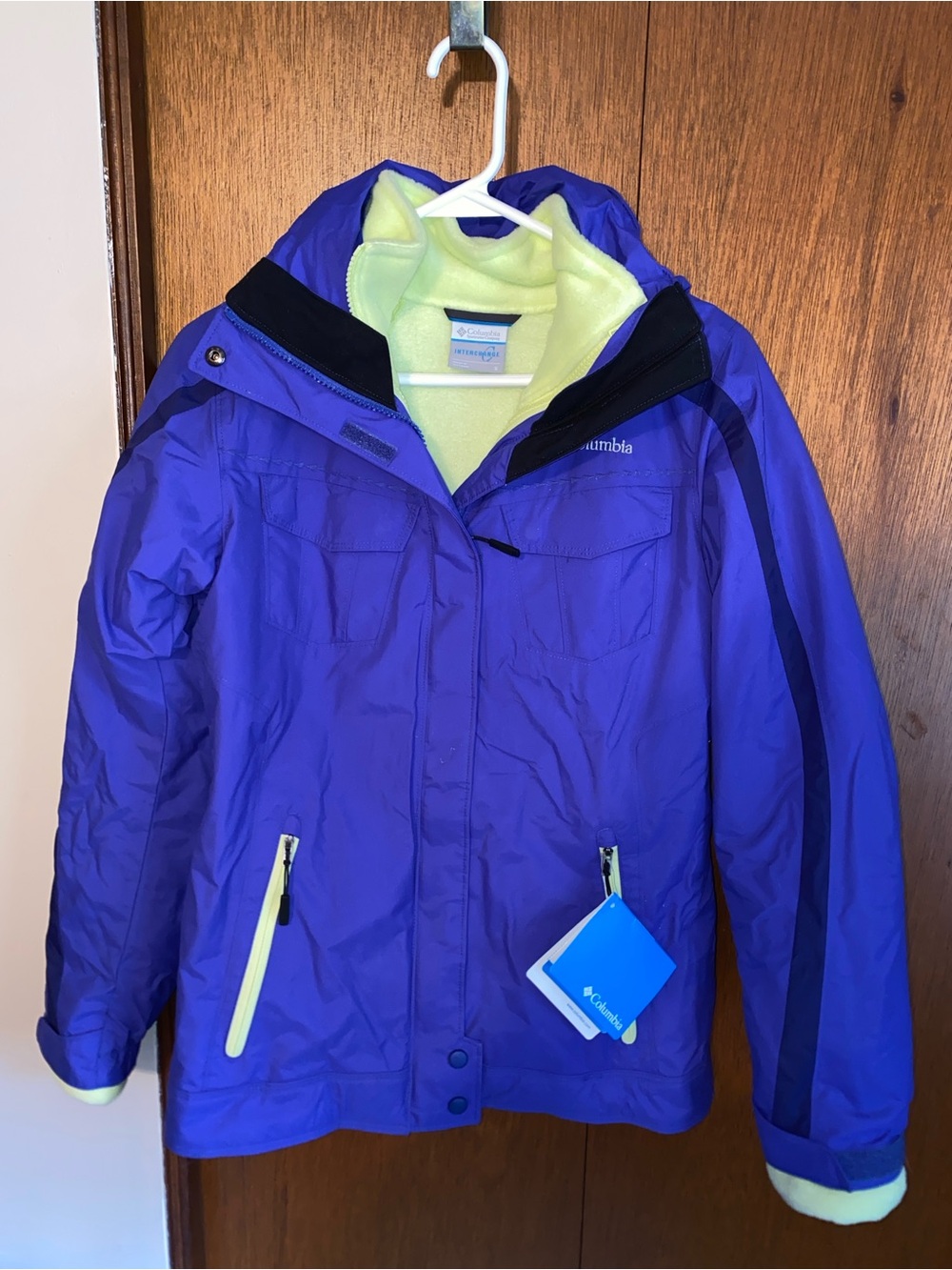 Columbia Womens Tempting Transcend Interchange 3 In 1 Jacket Size S Small NWT